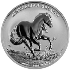 1 Rouleau de 20 pièces - 1 oz Australie Brumby 2020
