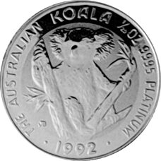 1/20 oz de platine - Koala 1992