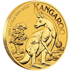 1/10 Unze Gold - Kangaroo 2023