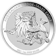 1 Unze - Wedge Tailed Eagle 2021 BU