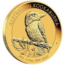 1/10 Unze Gold - Kookaburra 2021