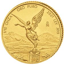 1/10 oz d'or - Libertad 2021 BU