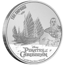 1 oz - Niue "Pirates des Caraïbes" 2021 The Empress™