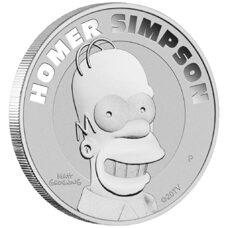 1 Unze - Tuvalu The Simpsons Homer Simpson 2022