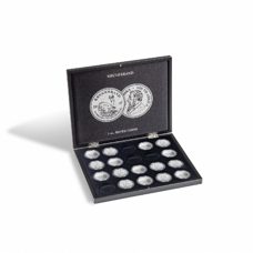 Münzkassette für 20 Krügerrand-Silberunzen in Kapseln, schwarz