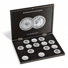 Münzkassette für 20 Australian Kangaroo Silbermünzen