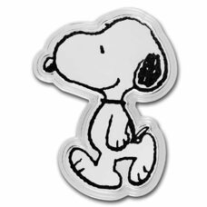 1 Unze - USA Peanuts / Snoopy "in the shape of Snoopy" 2022